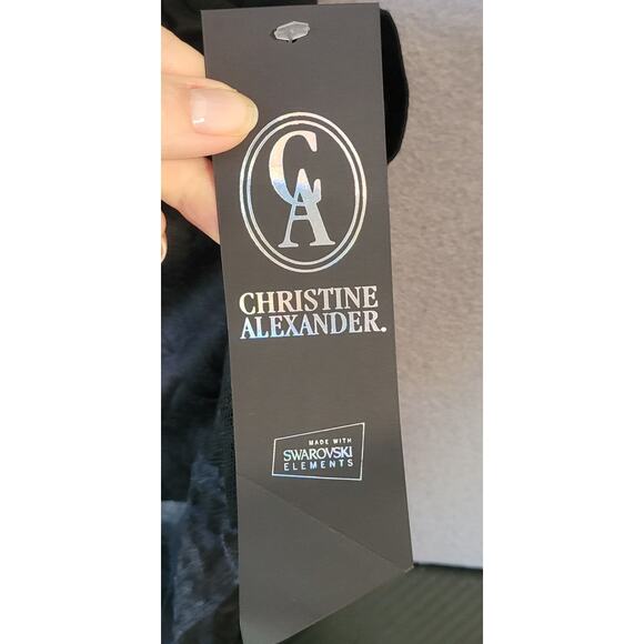 VTG Y2K Embellished Lace Blouse Black Stevie Nicks Witch Fairycore Piratecore XL - Picture 11 of 13